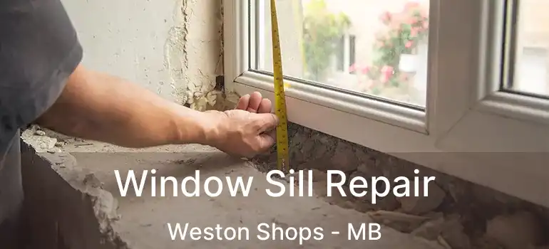  Window Sill Repair Weston Shops - MB