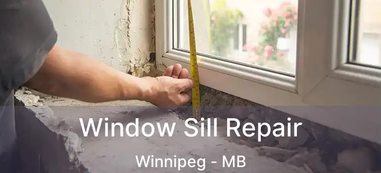  Window Sill Repair Winnipeg - MB