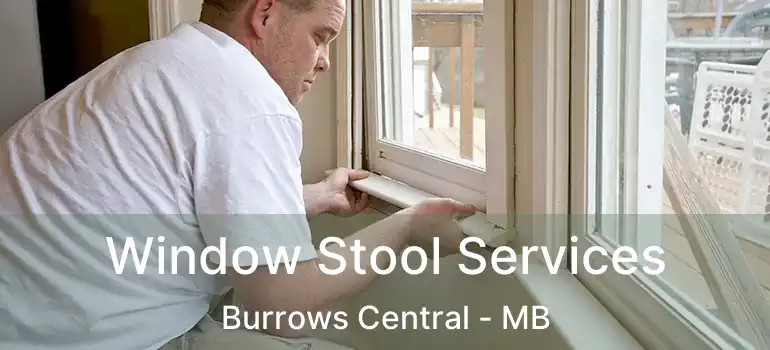  Window Stool Services Burrows Central - MB