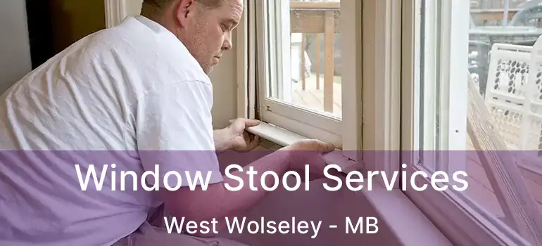  Window Stool Services West Wolseley - MB