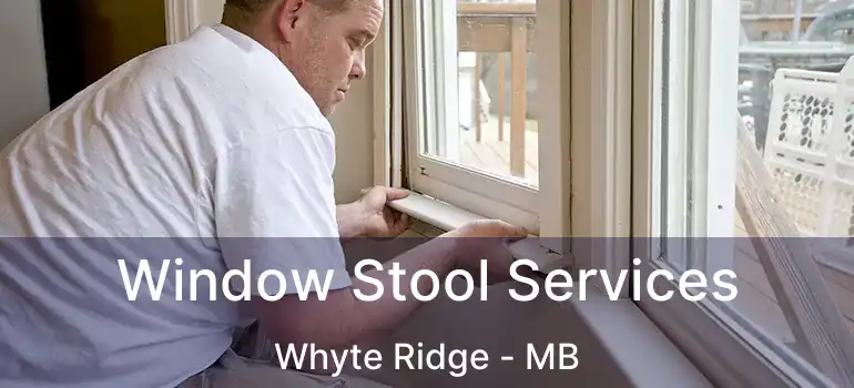  Window Stool Services Whyte Ridge - MB