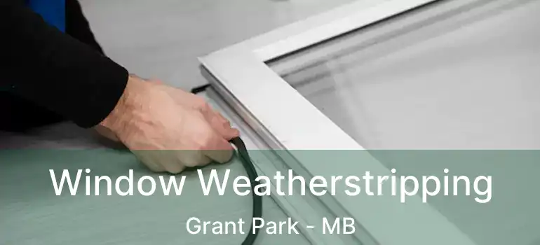  Window Weatherstripping Grant Park - MB