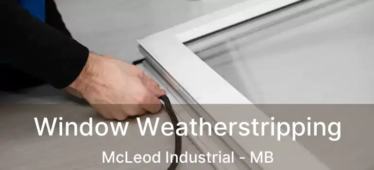  Window Weatherstripping McLeod Industrial - MB