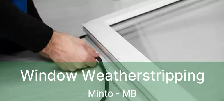  Window Weatherstripping Minto - MB