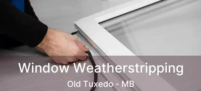  Window Weatherstripping Old Tuxedo - MB