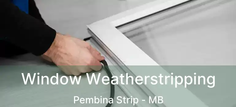  Window Weatherstripping Pembina Strip - MB