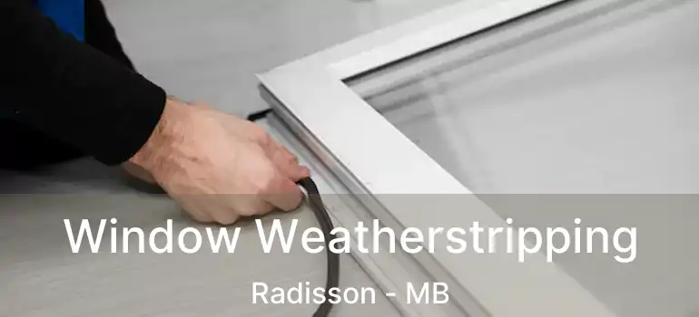  Window Weatherstripping Radisson - MB