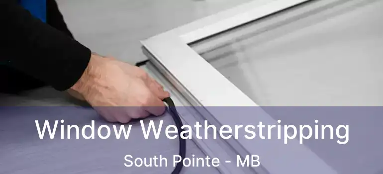  Window Weatherstripping South Pointe - MB