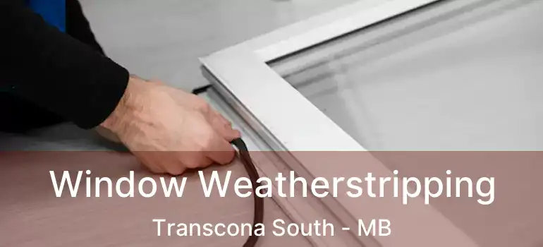  Window Weatherstripping Transcona South - MB
