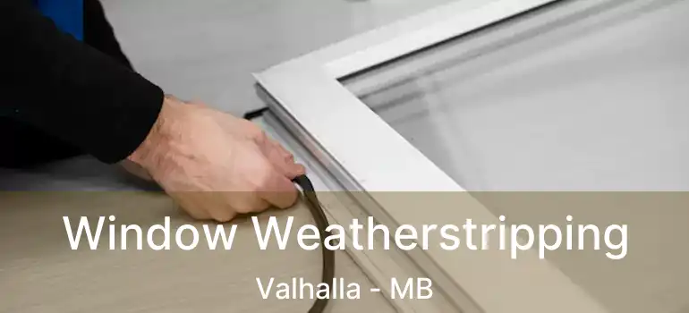  Window Weatherstripping Valhalla - MB