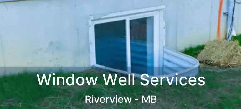  Window Well Services Riverview - MB