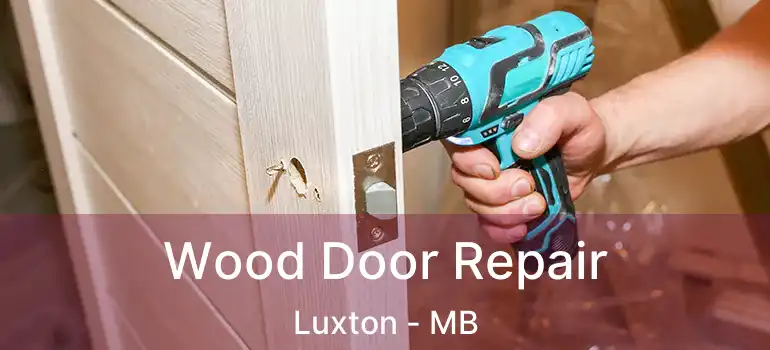 Wood Door Repair Luxton - MB