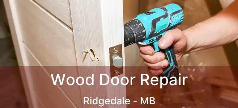  Wood Door Repair Ridgedale - MB