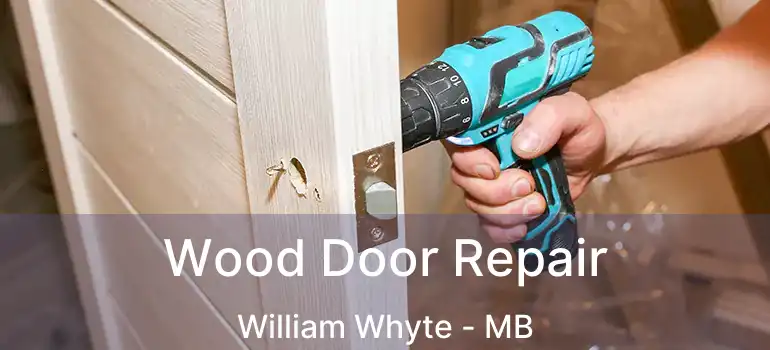  Wood Door Repair William Whyte - MB