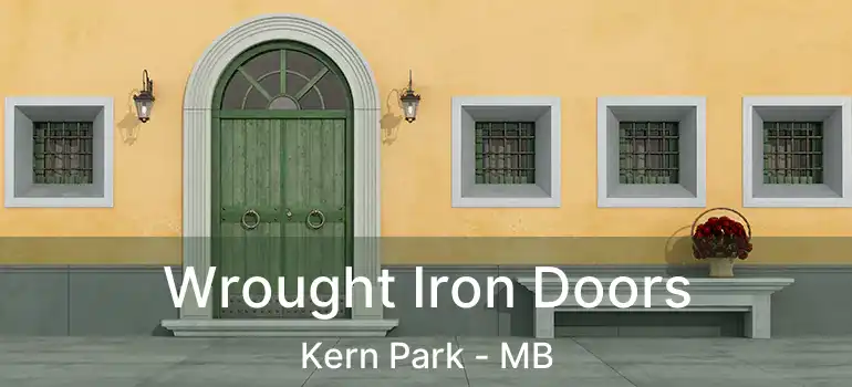  Wrought Iron Doors Kern Park - MB