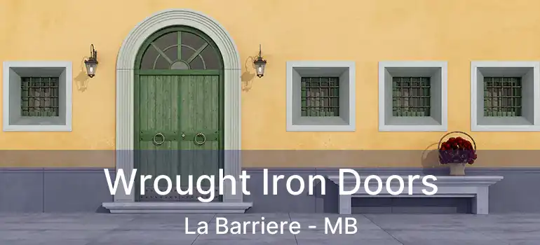  Wrought Iron Doors La Barriere - MB