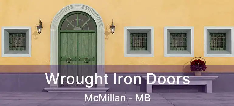 Wrought Iron Doors McMillan - MB