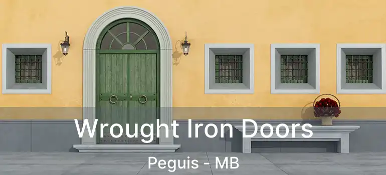  Wrought Iron Doors Peguis - MB