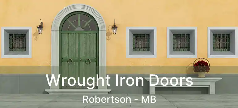  Wrought Iron Doors Robertson - MB