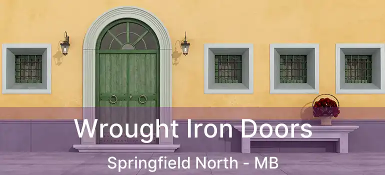  Wrought Iron Doors Springfield North - MB